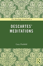 The book cover for The Routledge Guidebook to Descartes' Meditations by Gary Hatfield.