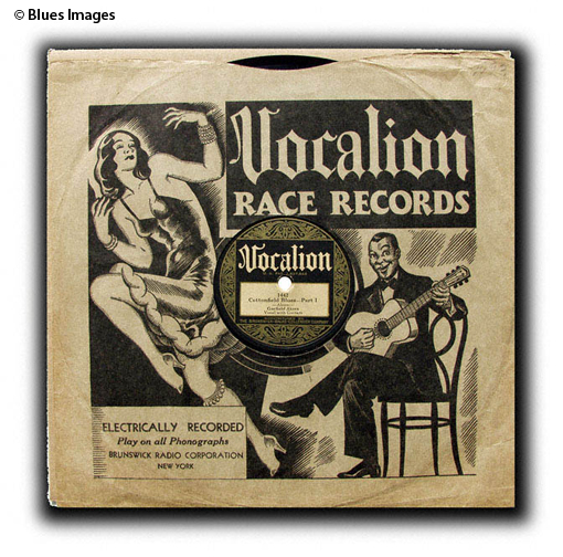 The record cover for Vocalion Race Records.