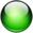 a shiny neon green bullett