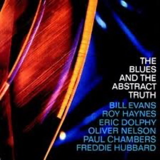 The first album cover for Oliver Nelson's "The Blues and the Abstract Truth."