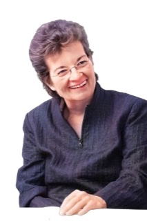 A color photograph of Laurie Frink in her fifties.