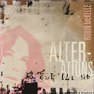 A color photo of the album cover for Robin McKelle's "Alterations."